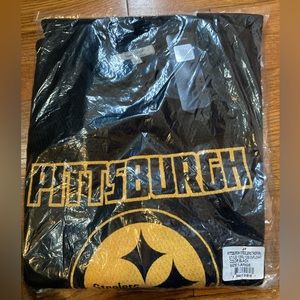 NWT IN BAG Junk Food NFL Large Heavy Thermal PITTSBURGH STEELERS Logo LS